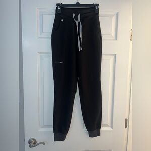 FIGS high waisted Zamora joggers XXS black